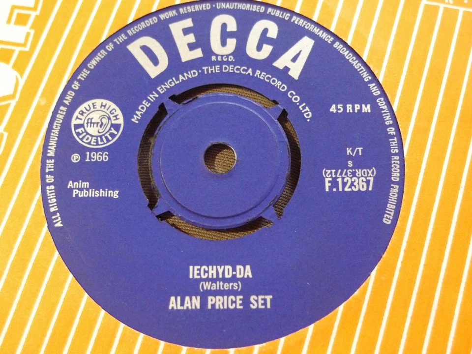 ALAN PRICE SET-I PUT A SPELL ON YOU-DECCA - Image 2 of 2