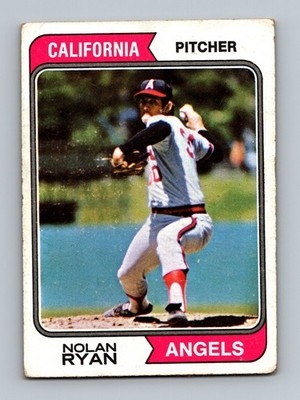 1974 Topps #20 Nolan Ryan GD-VG Vintage HOF Baseball Card (B2)