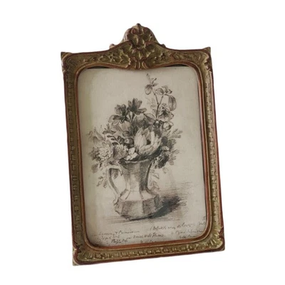 Cadre Photo Baroque Portable Pour Le Salon, Le Mariage Ou Le Nouvel An - Photo 1/4