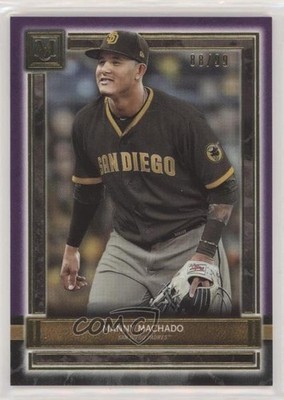 2020 Topps Museum Collection Amethyst 88/99 Manny Machado #14 s7f