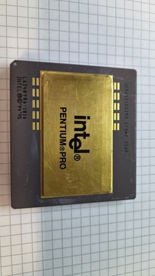 Intel Pentium Pro CPU Rarität Goldcap 