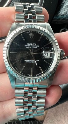 ROLEX 16030 Stainless Steel Datejust 36MM Oyster Perpetual Jubilee