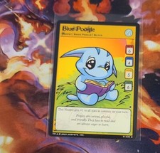 NEOPETS BLUE POOGLE RARE BASE SET 31/234 WOTC VINTAGE MINT CONDITION VHTF