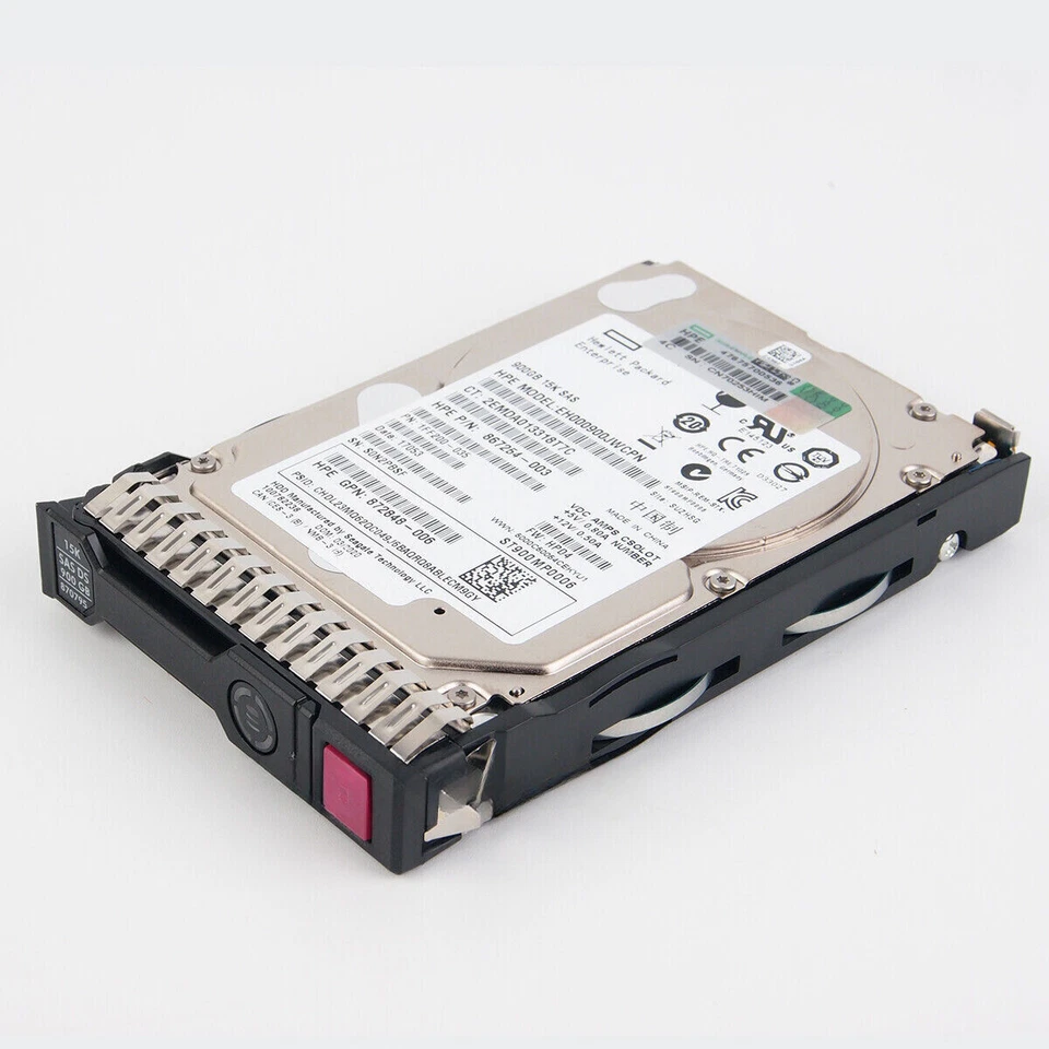 HPE 870795-001 870759-B21 900GB 12G SAS 15K ENT 2.5" DS HDD Server NEW - Image 2 of 4