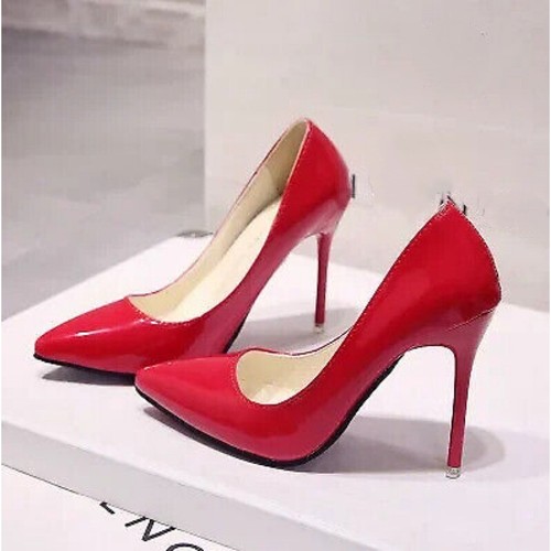 Nuevo Zapatos de tacón súper alto para mujer Zapatos de salón Punta en punta Talla grande Damas Zapatos de boda - Imagen 16 de 25