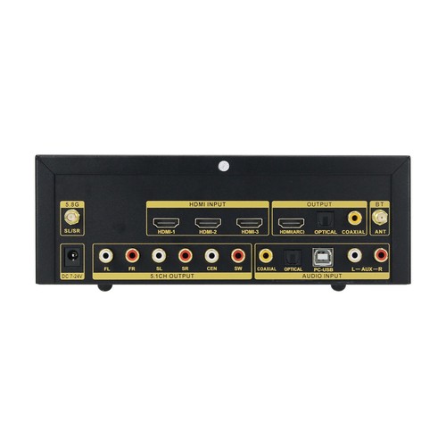 3.2" UD951C DSD Audio Decoder 5.8G Version with 5.8G Receiver DTS Dolby 5.1 - Picture 3 of 6
