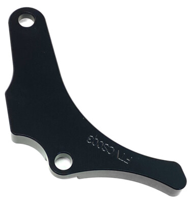 Yamaha YFZ450 Black Motor Engine Case Saver Chain Guard Billet CNC 2004-2013 - Foto 2