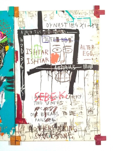 JEAN MICHEL BASQUIAT OFFSET LITHOGRAPH POP ART PRINT " ISHTAR " 1983 - Picture 7 of 10