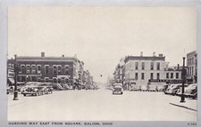 Galion, OH - Harding Way East from Square