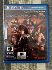 Dead or Alive 5 Plus (PS Vita, 2013) Complete CIB - Tested w/ Free Fast Shipping