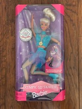 Mattel Barbie 18501 Olympic Skater Team USA 1997 NIB