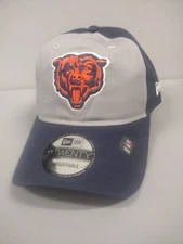 Chicago Bears NFL New Era 9TWENTY Blue Gray Adjustable Snapback Hat