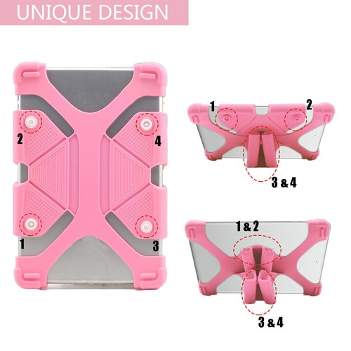 Tablet Cover Case Shockproof Silicone Shell For Lenovo Tab M7 M8 M10 E7 E8 E10 - Picture 11 of 50