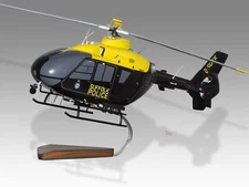 Airbus Eurocopter EC135 Suffolk Police Desk Wood Helicopter Model Large 1/32