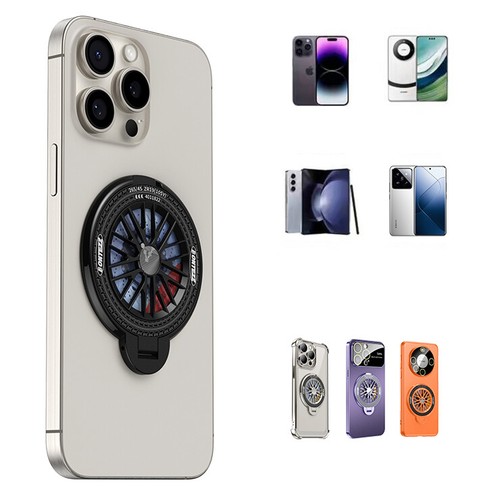 Support Magnétique 360° Anneau Téléphone Hoder pour Smartphone Téléphone Portable - Photo 11/24