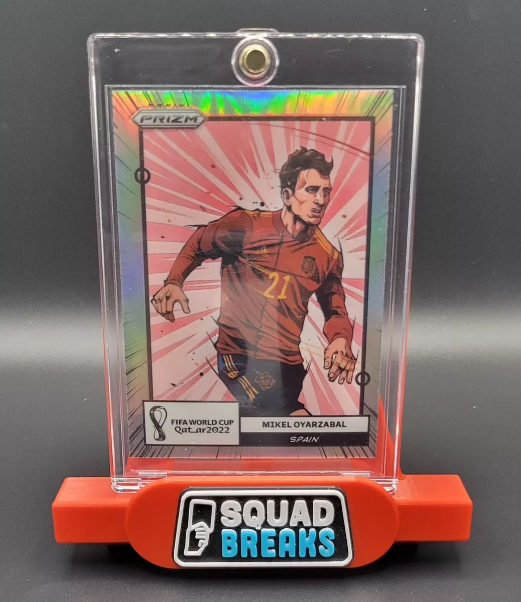 2022 Prizm FIFA World Cup Qatar MIKEL OYARZABAL Manga Case Hit SSP