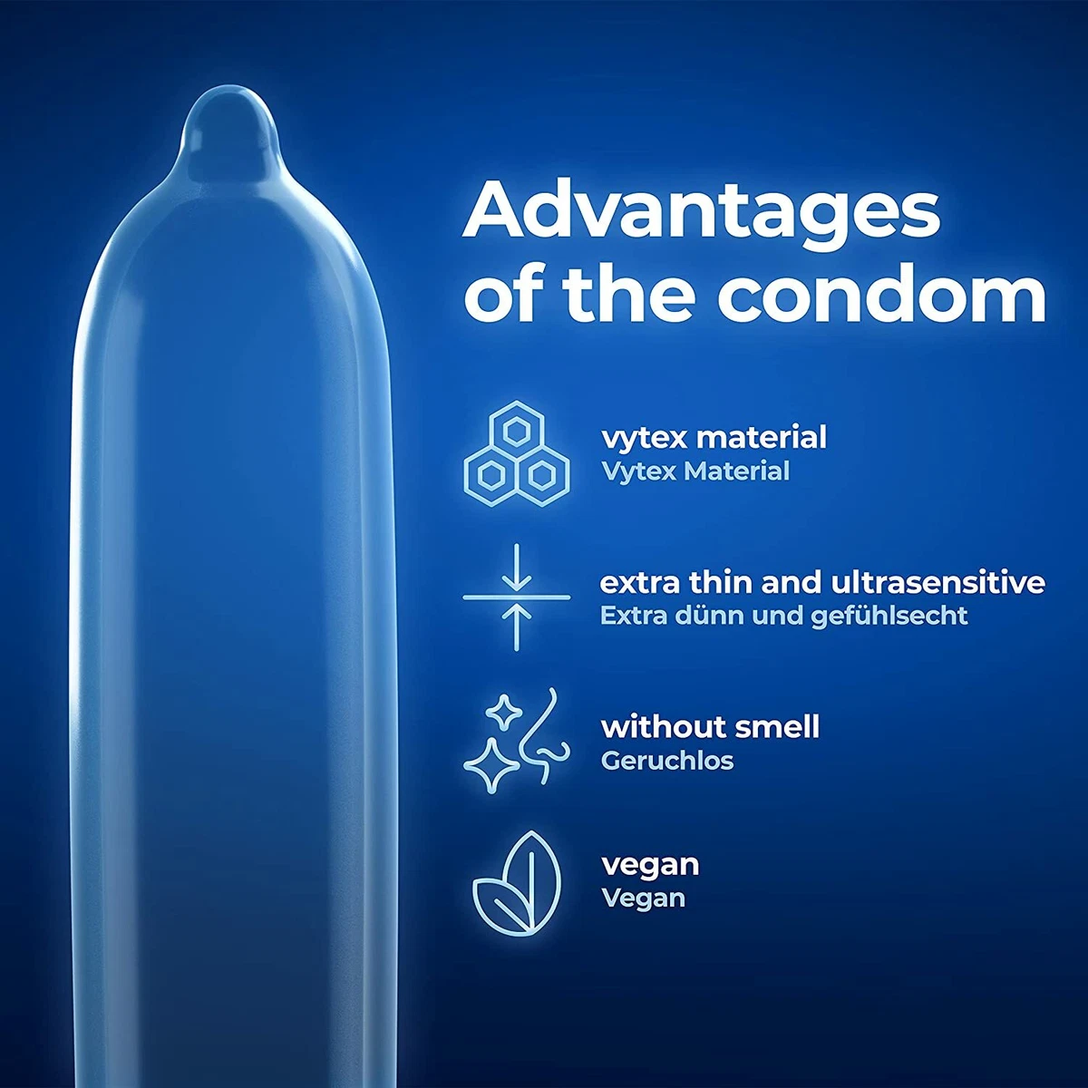 My Size Pro Condoms 49 mm Vegan Small Snug Size Vegan Lubricated Pack of 10