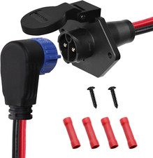 Trolling Motor Plugs for Minn Kota50A Trolling Motor Plug Receptacle Set for Mar