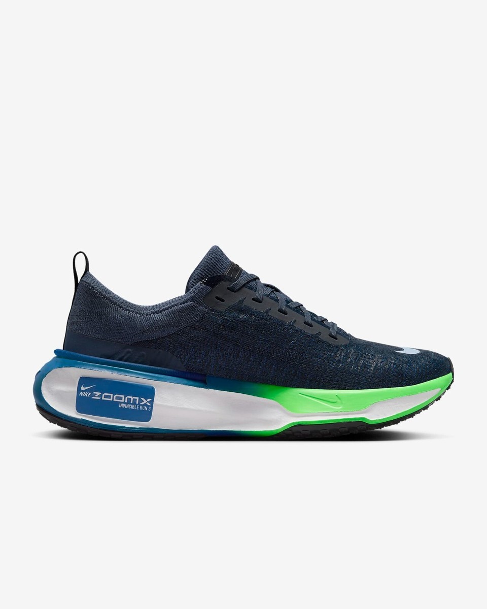 Nike ZoomX Invincible Run 3 Running Shoes Thunder Blue/Black 