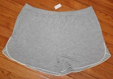 NWT Banana Republic Women's Stretch Modal Blend Pajama Lounge Shorts Grey *5E