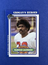 2005 Topps All Time Fan Favorites ~ Harold Jackson ~ Base ~ 34 ~ Patriots