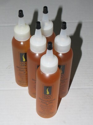 t12 Lot of 5 Doo Gro Stimulating Formula Hair Oil 4.5 OZ Promotes Healthy Hair