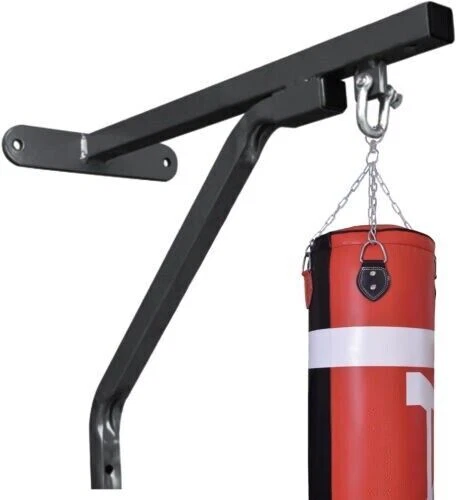 Heavy Duty Punch Bag Wall Bracket Steel Mount Hanging Stand Boxing Hanger  Hook