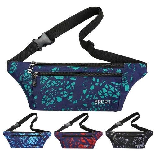 Adjustable Sports Outdoor Waist Pack Unisex Phone Waist Belt Bag