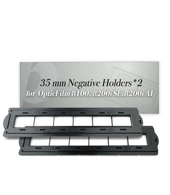 Plustek supports pour films négatifs de 35 mm , 2 unités, OpticFilm 7xxx/8xxx