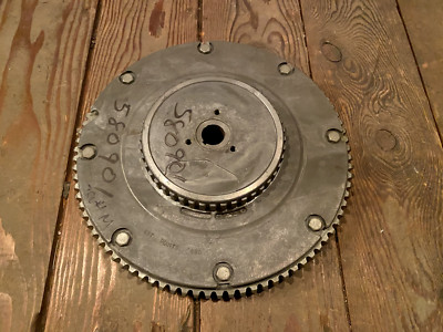 NOS OEM EVINRUDE JOHNSON OMC BRP FLYWHEEL & RING GEAR AY PN 0580901 ATTIC38