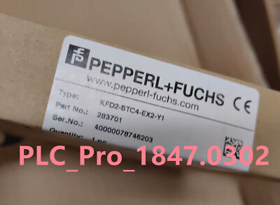 1PCS NEW Pepperl+Fuchs KFD2-STC4-EX2-Y1 283701 Safety Barrier Fast delivery