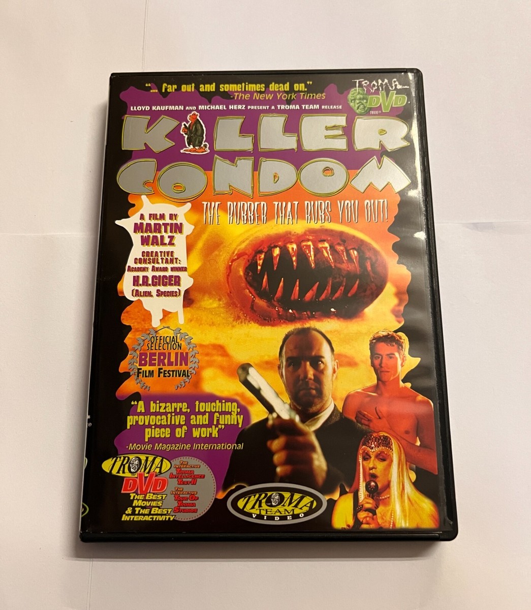 Killer Condom (DVD, 1999, Special Edition) OOP 790357998432