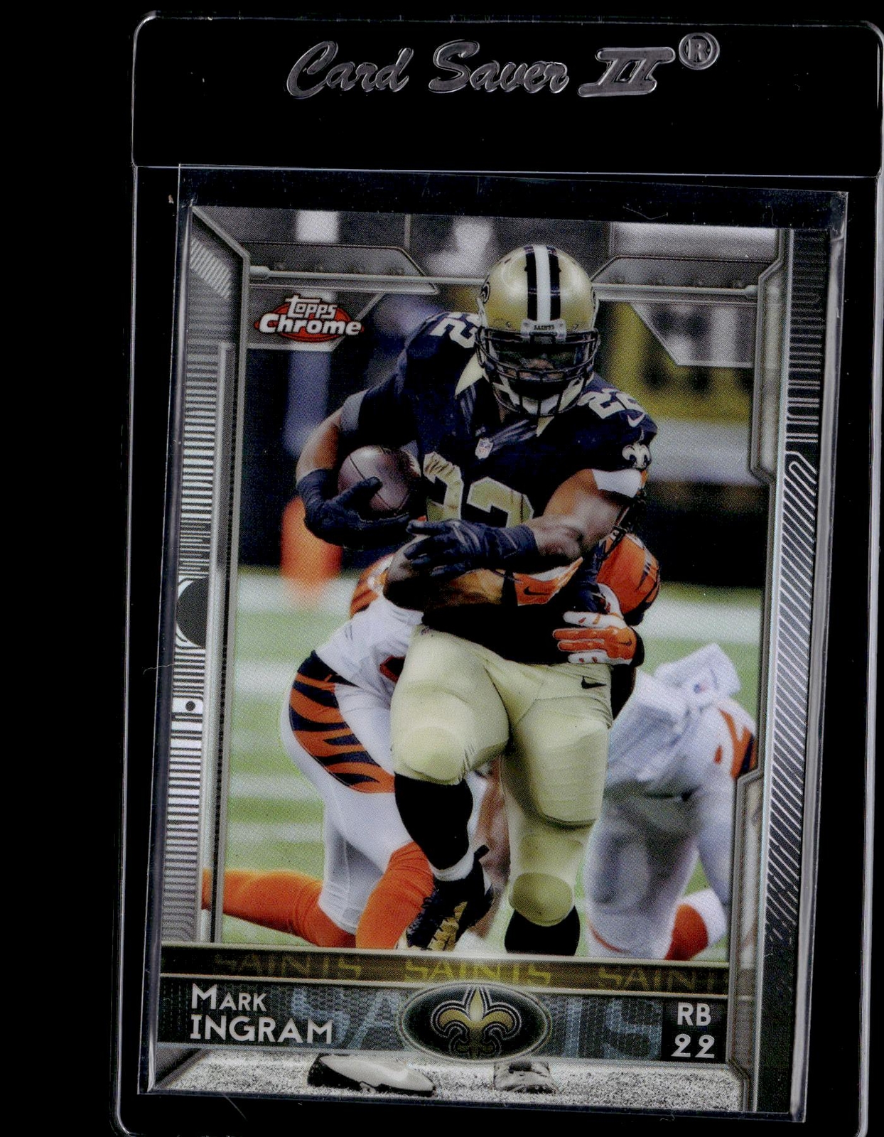 2015 Topps Chrome Refractor #62 Mark Ingram