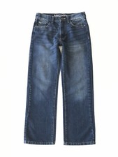 Ring Of Fire Straight Leg Jeans Boys Size 12 Slim Fit