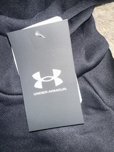 NEW Girl's Under Armour Large Black Logo Glitter Hoodie MSRP $40.00 - Picture 7 of 9
