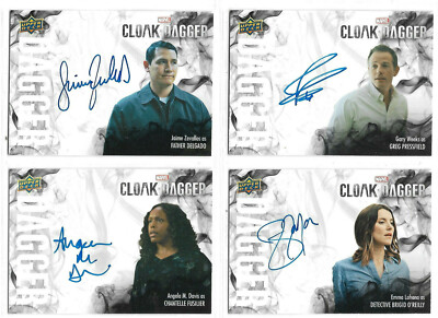 Cloak & Dagger - Autograph & Sketch Card Selection NM Upper Deck - Marvel