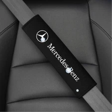 2pcs New Car Seat Belt Cover Shoulder Cushion Pad Accessorie For Mercedes Benz