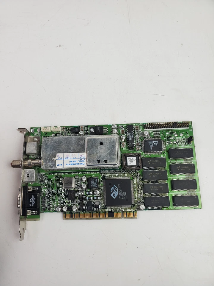 ATI All-in-Wonder 2 MB 3D RAGE II+DVD PCI NTSC/NA Tuner 109-38600-00 TESTED - Image 3 of 4