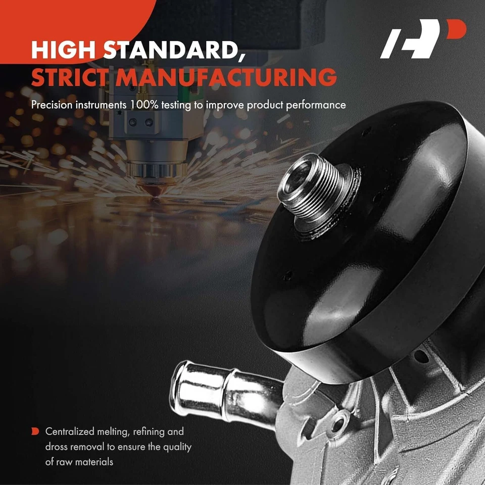  Engine Water Pump W/Thermostat & Gasket Compatible with Chevrolet, GMC,  - Image 4 of 4