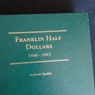 Franklin Silver Half-Dollar Complete Set + 11 Proofs - 46 Coins Total - W/ Album