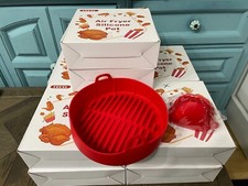 All'ingrosso 10 x pad in silicone friggitrice ad aria cesto fodera 8,6'' X 2,5' RP160