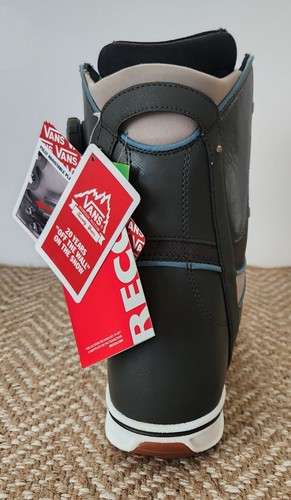 Botas de snowboard VANS Ferra para mujer talla 8,5 gris oscuro azul (S16) - Imagen 8 de 15