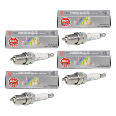 4x NGK 3500 PFR6B Zündkerze für VOLVO C70 I S40 I S60 I S70 S80 I V40 V70 2.0 T