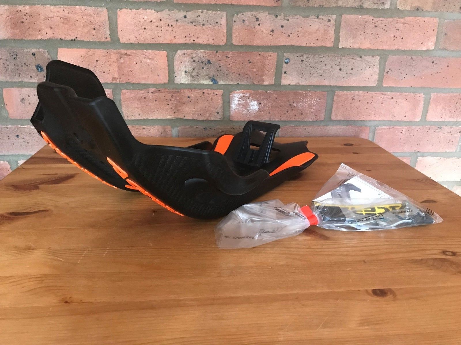 ACERBIS SKID GLIDE PLATE SUMP GUARD FITS KTM SXF 450 2019-2022 BLACK/ORANGE