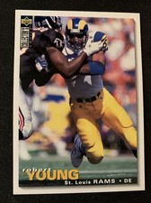 1995 Collector's Choice Football #217 Robert Young St. Louis Rams NMMt Free Ship