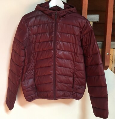 Befree Basic Girls Hooded Burgundy Jacket Size 12-14 XL