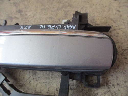 Türgriff hinten links Audi A6 4F Griff grau quarzgrau LY7G - Picture 2 of 5