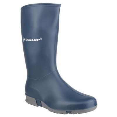 Dunlop Sport Pink Navy Ladies Girls Wellington Wellies Boots Size  UK