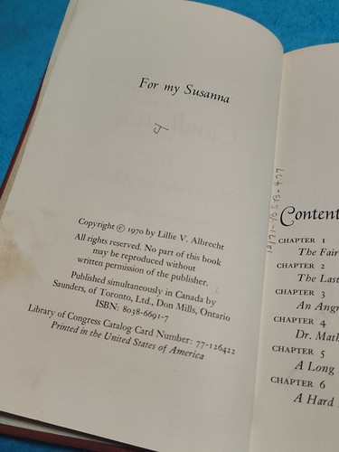 Susannas Kerzenständer von Lillie V. Albrecht selten Hardcover 1970 ex Bibliothek - Bild 8 von 15