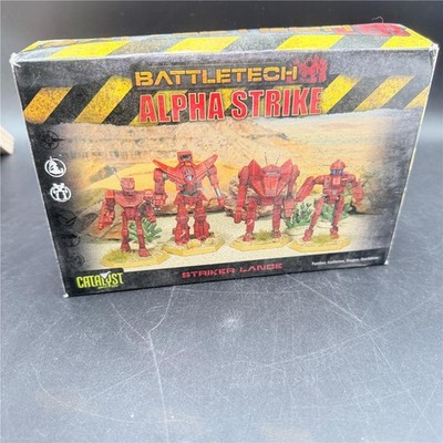 BattleTech Alpha Strike Striker Lance Miniatures Set - Catalyst Game Labs